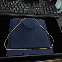 Rope Chain - Yellow Gold 14k (.585) 16.5 grams 22 inch