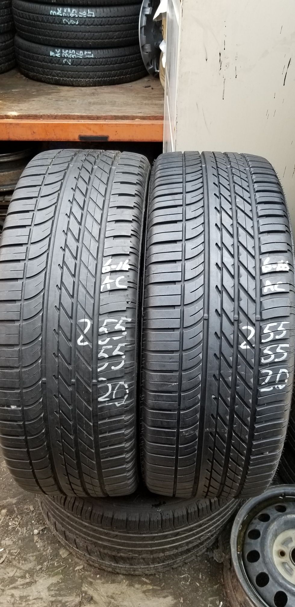 255/55-20 #2 tires
