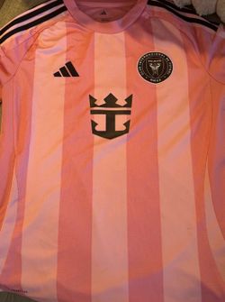 FC Barcelona 25/26 Pre Match Jersey Size Large Messi #10 Inter Miami Jersey Original