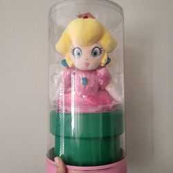Super Mario Princess Peach Pipe Plush