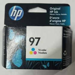 HP - 97 Tri-Color Ink Cartridge (DATED AUGUST 2024)