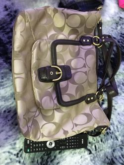 Coach purse large