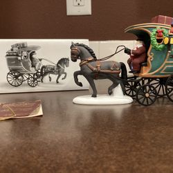 Department 56 "The Fezziwig Delivery Wagon #58400 - Retired 2006 W/Box Excellent condition