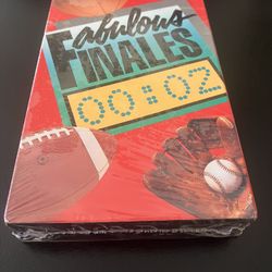 Sports Illustrated Fabulous Finales SEALED VHS Tape