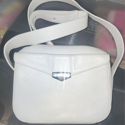 Mark Cross White Crossbody Purse
