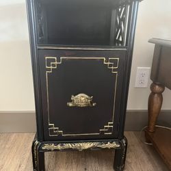 Oriental Style, Small Bamboo Side Table