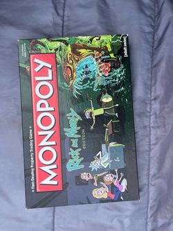 Monopoly Rick and Morty Edition Board Game