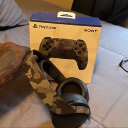 PlayStation 5 Bundle Controller And Headphones 