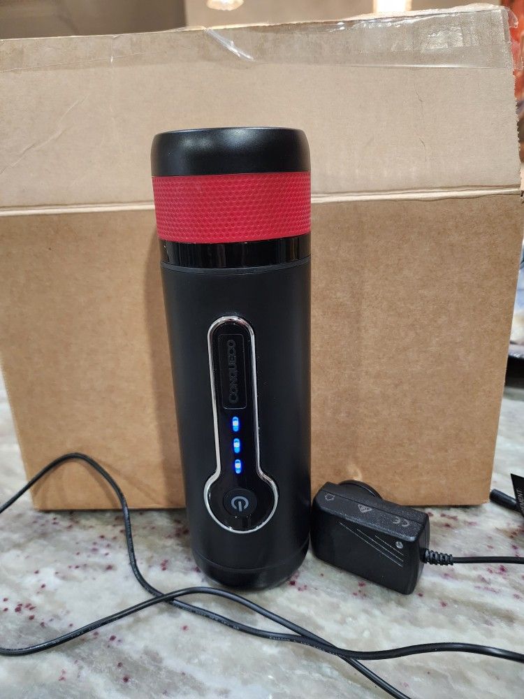 CONQUECO Portable Espresso Maker Travel Coffee Maker Portable