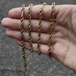 10 Karat Gold Milano Chain