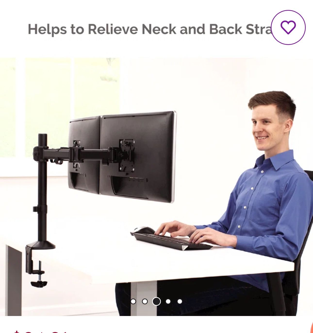 Computer Monitor arm