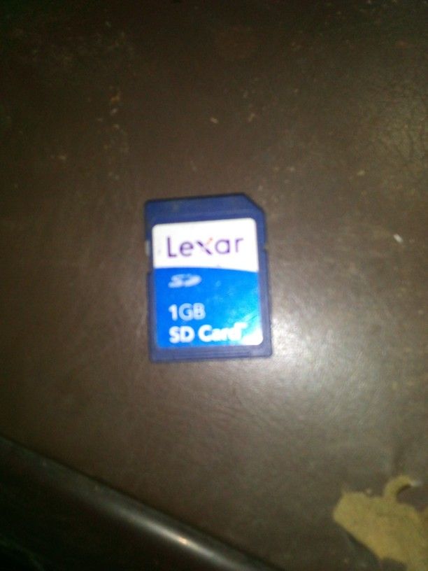 Lexar 1GB SD CARD