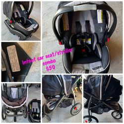 Graco Infant Car Seat Stroller Combo 