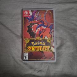 Pokemon Scarlett Nintendo Switch 