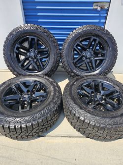 Silverado Rims And Tires Trailboss 18s