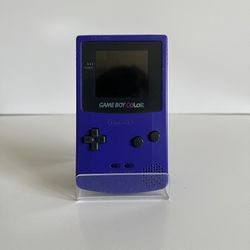 Nintendo Game Boy Color - Purple (w/ OLED Screen) 