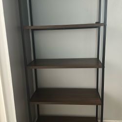 5 Shelf Ladder Bookshelf 