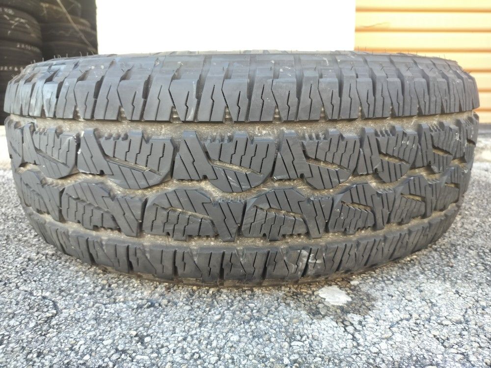 ONE USED TIRE 275/60/20