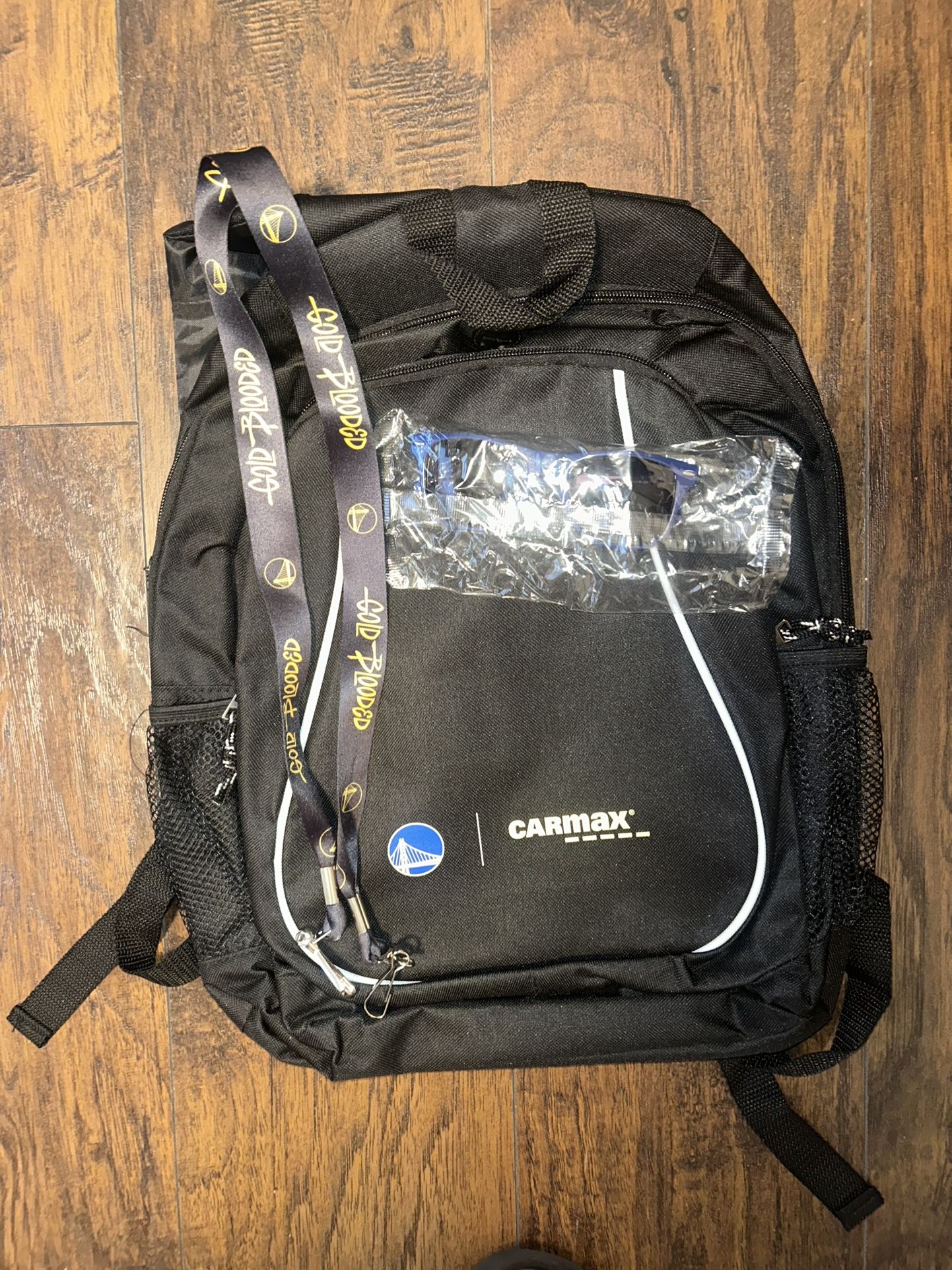Golden State Warriors Backpack, Lanyard, Sunglasses