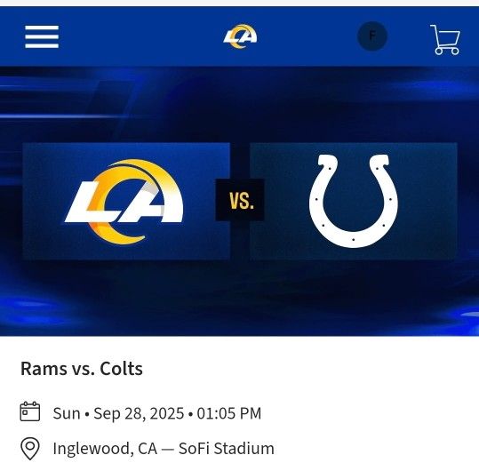 Rams Vs Colts 