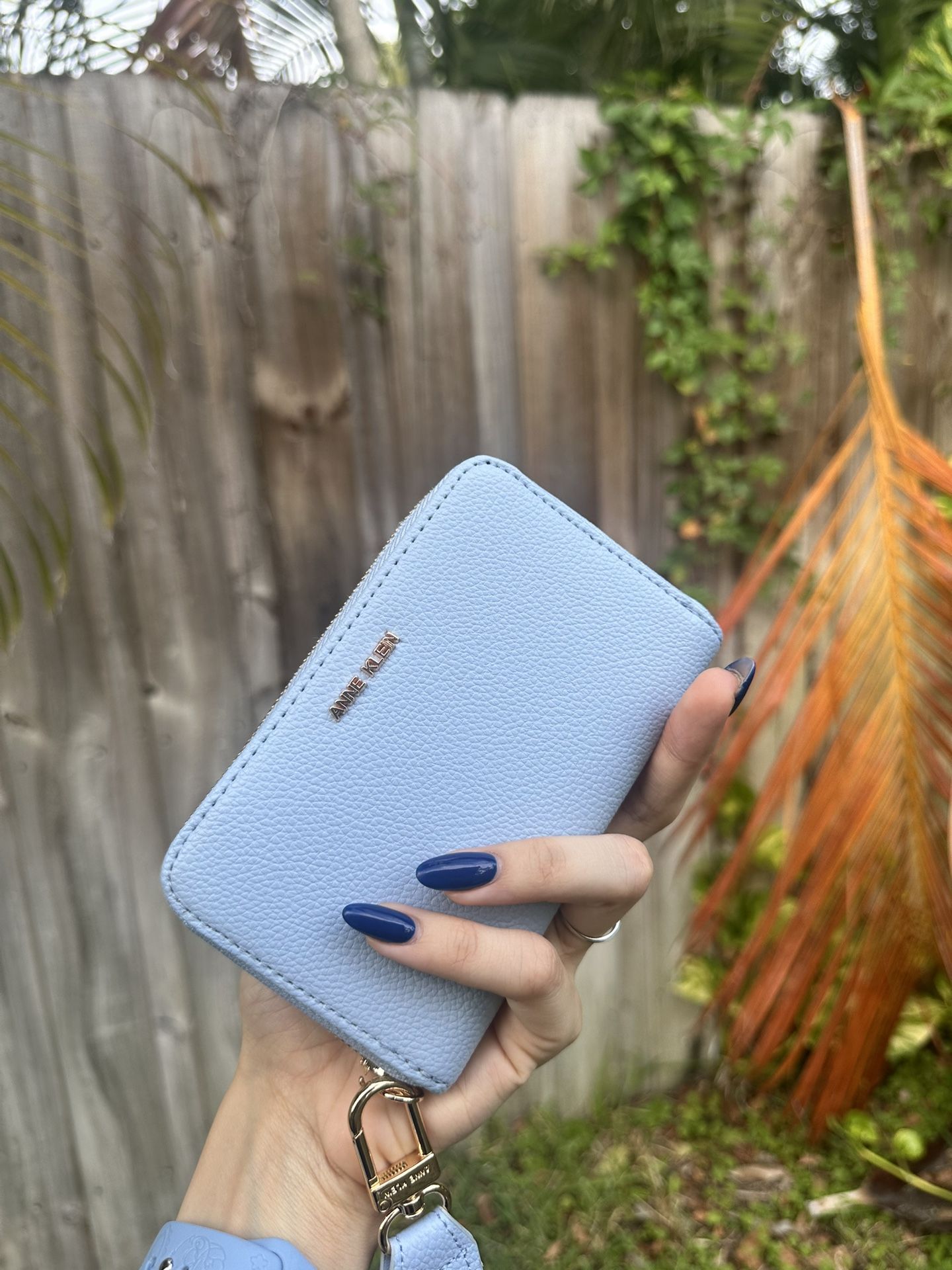 Anne Klein Blue Wallet