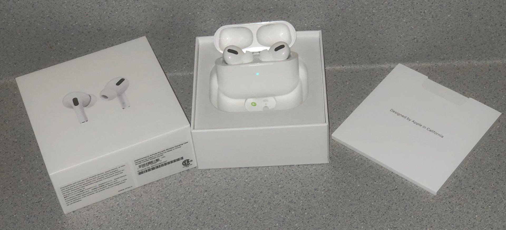 AirPod Pro with Wireless Charging Case missing Lighting Cable