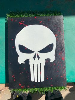 Punisher fan art painting  $25