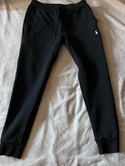 Large Polo Ralph Lauren Black Jogger Sweatpants