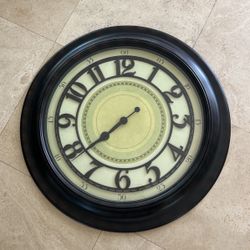 28” Inch Wall Clock Battery Operated