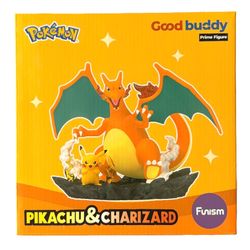 [Funism - Pokémon Partner Series] Charizard & Pikachu Statue