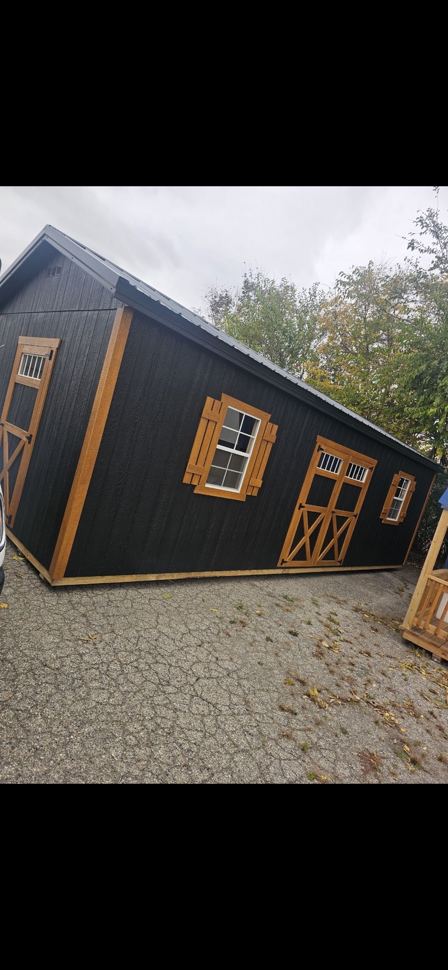 For Sale New 12x28 Shed With An Extra 15% Off