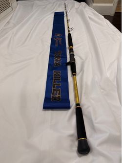 Jigging Rod by Infinity Structure, 608, PE 4-8, orange, With 2 WCJ Jigs