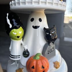 Bath & Body Works Halloween Bride of Frankenstein Candle Holder 2015