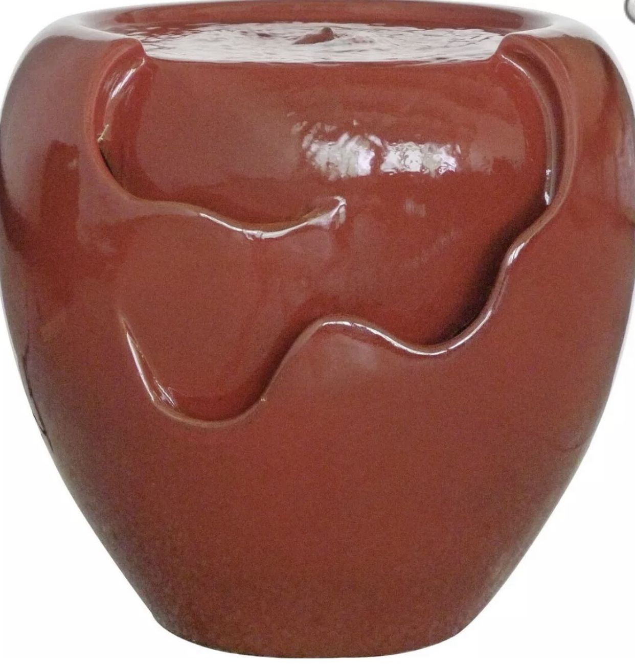 Outdoor fountains Red Fountain Pot M11