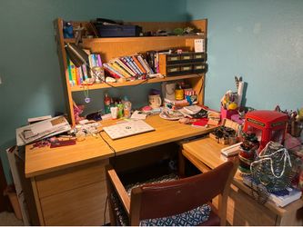 Wooden Study Desk