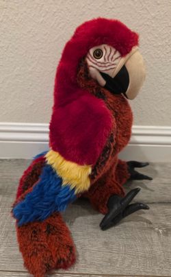 Folkmanis Macaw Parrot Plush Hand Puppet