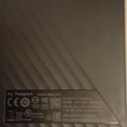 Western Digital my passport 2tb USB 3.0