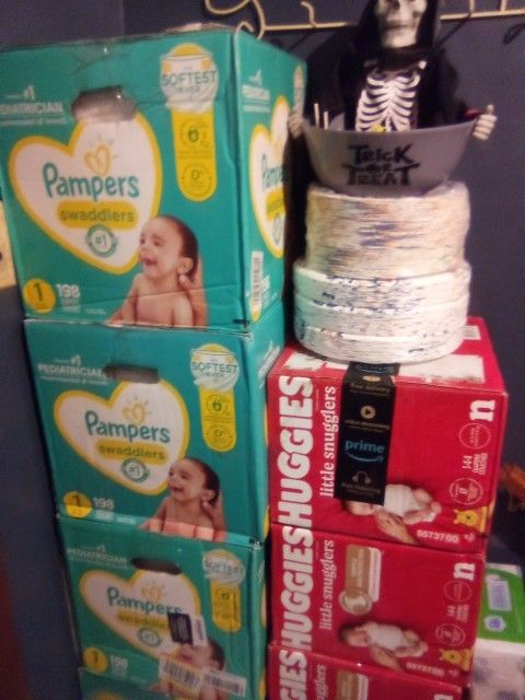Pampers, Huggies And Toilet Paper