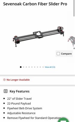Sevenoak Carbon Fiber Slider Pro