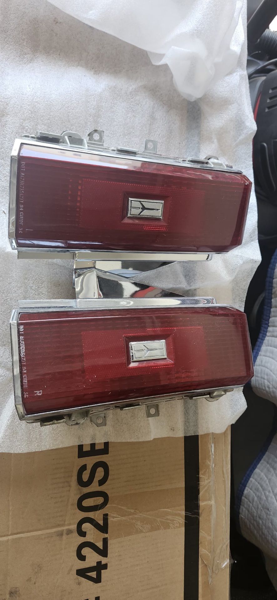 87-88 olds mobile tail lights new
