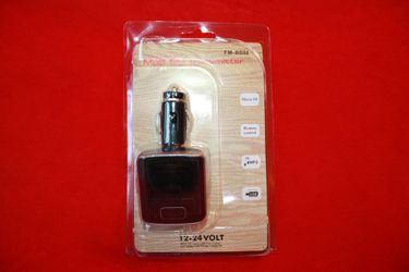 Bluetooth FM transmitter SD card reader USB aux