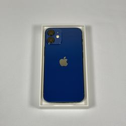 Blue iPhone 12 mini 128gb Unlocked