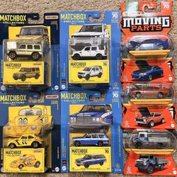 Matchbox Collectors & Moving Parts Diecast Car Lot