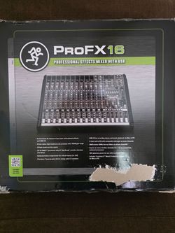 Mackie ProFX16 Professional Effects Mixer with USB