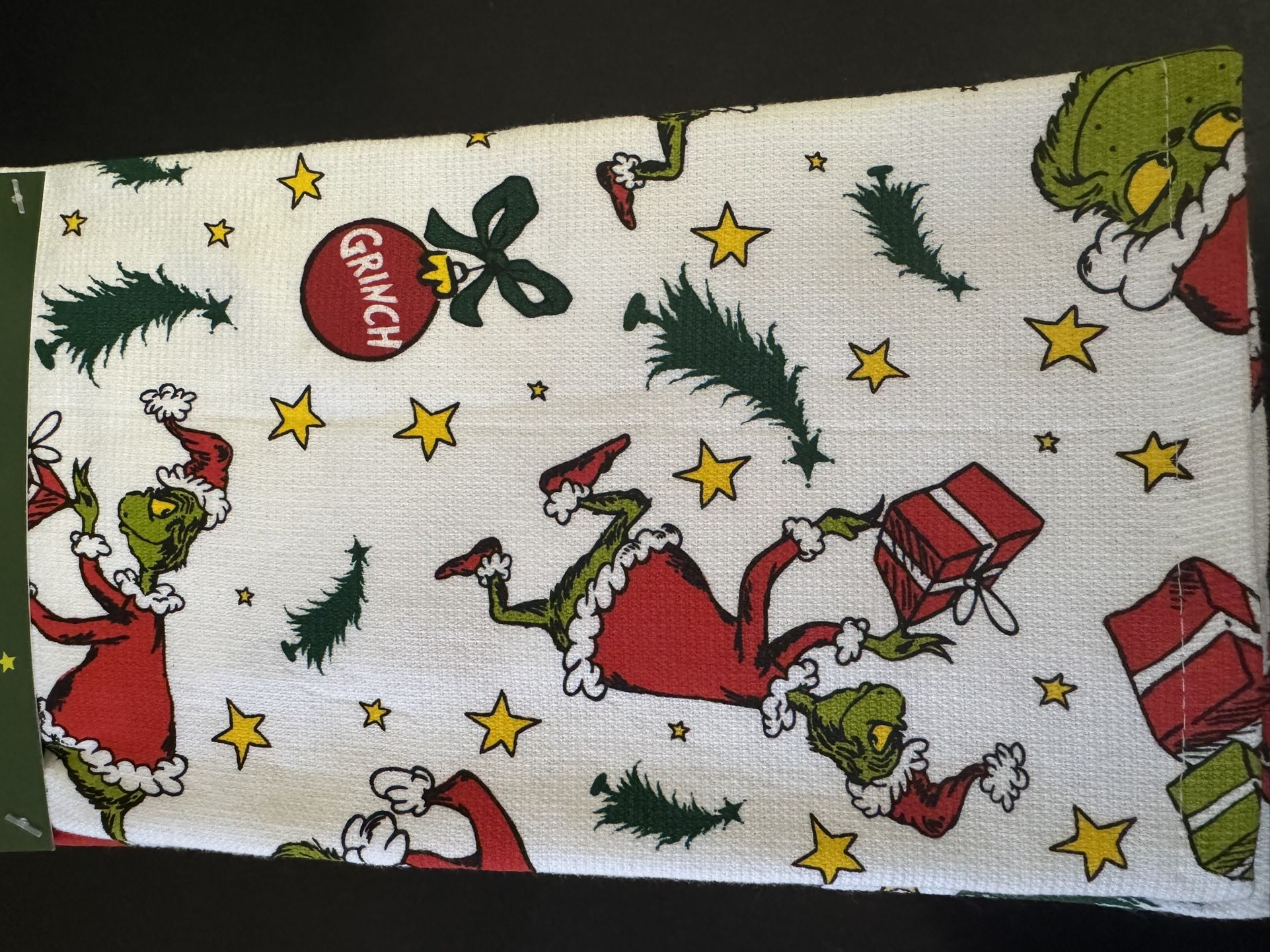 Grinch Hand Towel $10