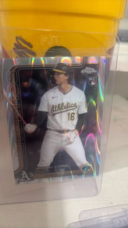 Topps 2025 Chrome Update Nick Kurtz Rookie Debut #USC180 Athletics Wave