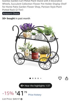 Metal Garden Cart