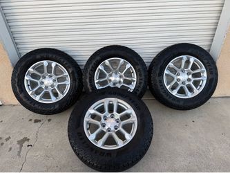 OEM Chevy Silverado Rims w/Goodyear ATs
