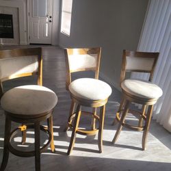 Solid Wood Bar Stools