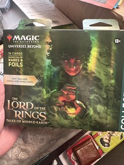 Magic The Lord Of The Rings Collectors Booster Bundle
